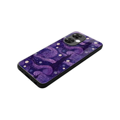 Nebula Galaxy stylish phone case for oneplus nord ce 3 lite | glossy glass and slim fit