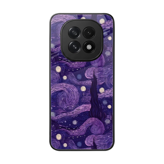 Nebula Galaxy back phone cover | glass case for oppo f29 5g