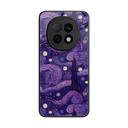 Nebula Galaxy back phone cover | glass case for oppo f29 pro 5g