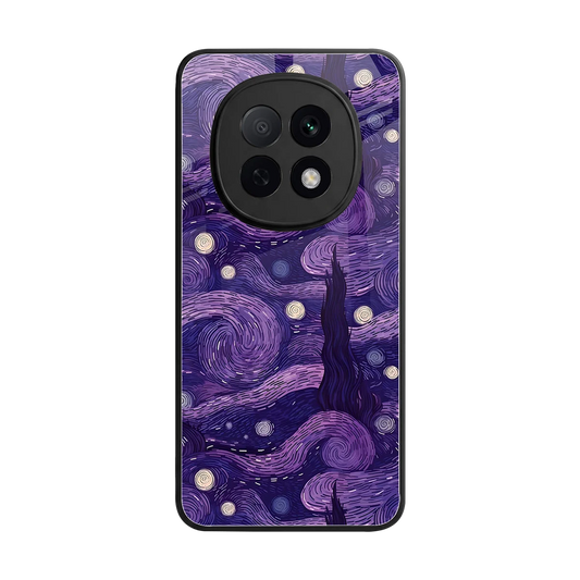 Nebula Galaxy back phone cover | glass case for oppo f29 pro 5g