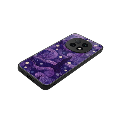 Nebula Galaxy stylish phone case for oppo f29 pro 5g | glossy glass and slim fit