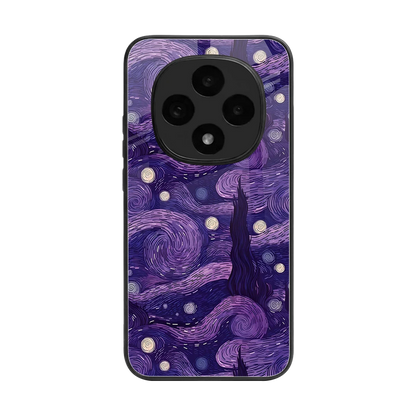 Nebula Galaxy back phone cover | glass case for oppo f31 pro 5g