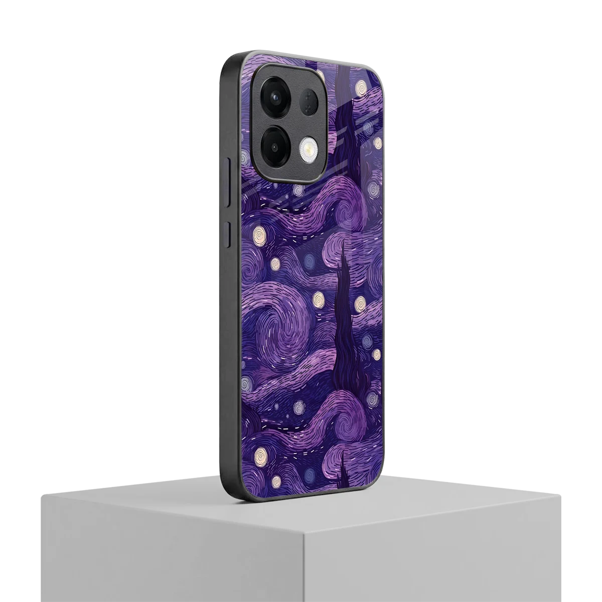 Nebula Galaxy oppo k13 5g mobile cover | shockproof glass phone case