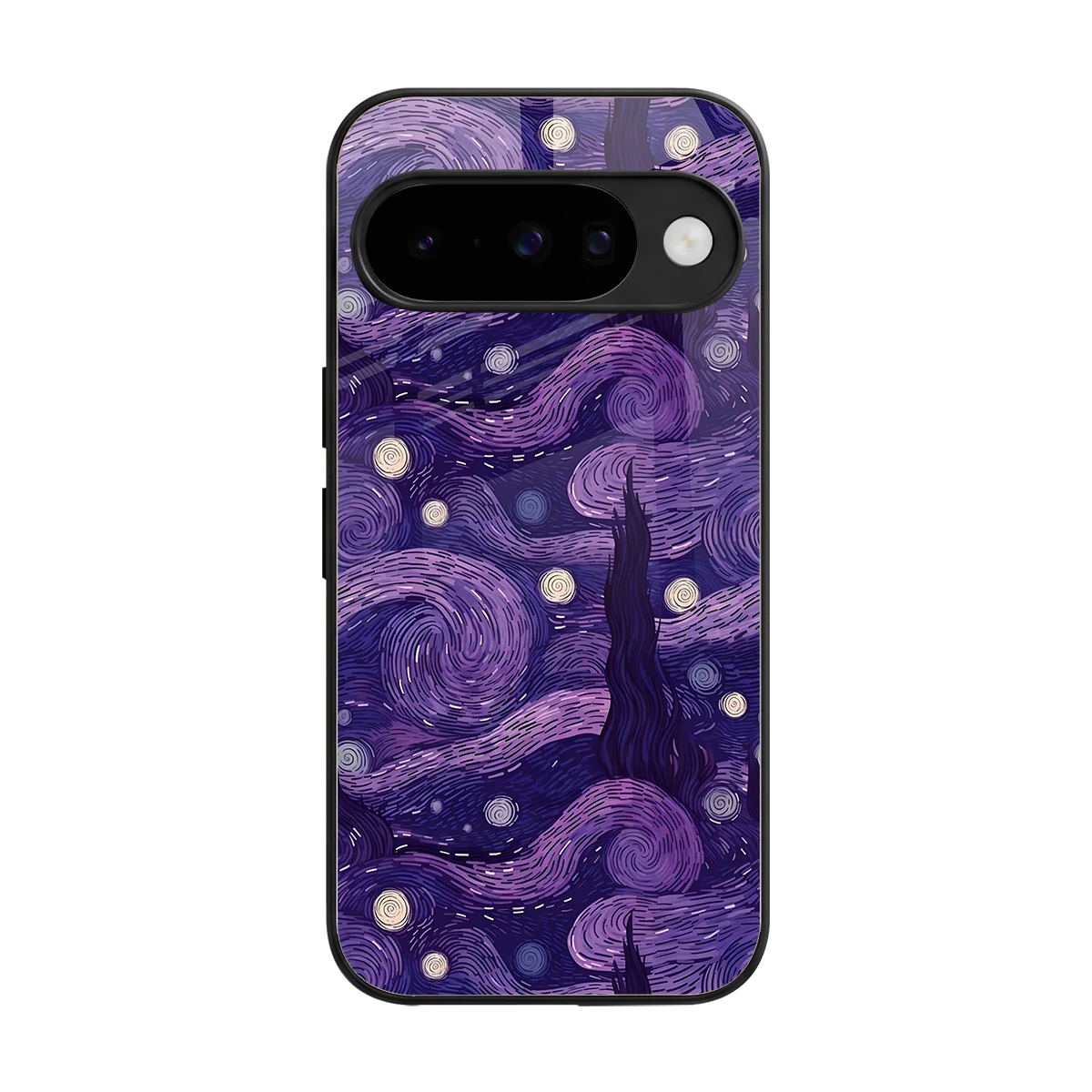 Nebula Galaxy back phone cover | glass case for google pixel 10