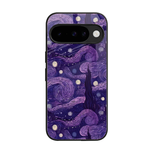 Nebula Galaxy back phone cover | glass case for google pixel 10