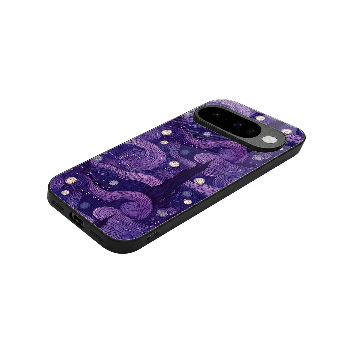 Nebula Galaxy stylish phone case for google pixel 10 | glossy glass and slim fit