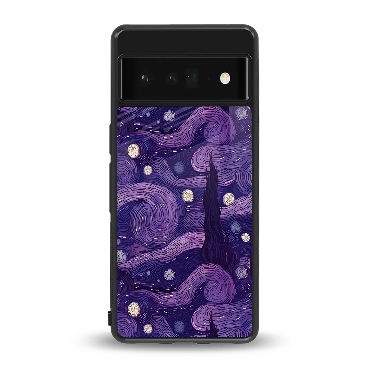 Nebula Galaxy back phone cover | glass case for google pixel 6 pro