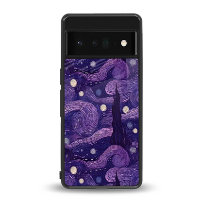 Nebula Galaxy back phone cover | glass case for google pixel 6 pro