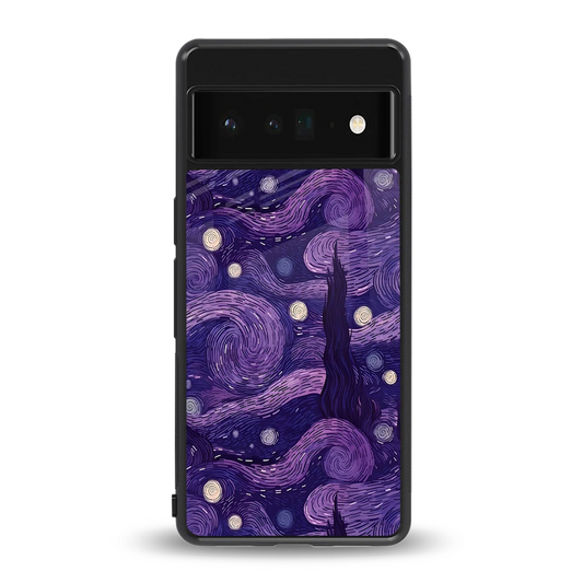Nebula Galaxy back phone cover | glass case for google pixel 6 pro