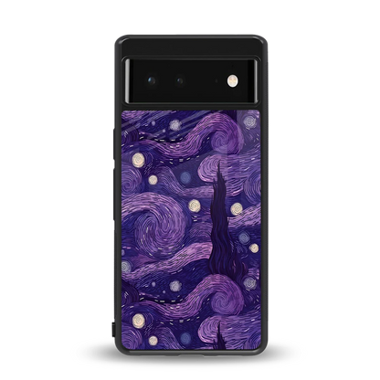Nebula Galaxy back phone cover | glass case for google pixel 6a