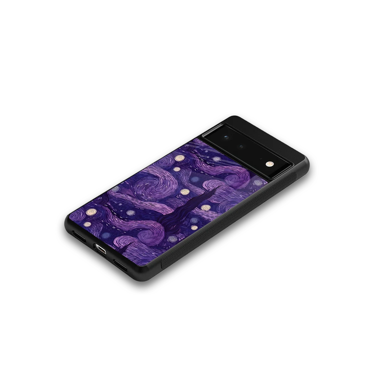 Nebula Galaxy google pixel 6a mobile cover | shockproof glass phone case