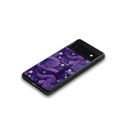 Nebula Galaxy google pixel 6a mobile cover | shockproof glass phone case