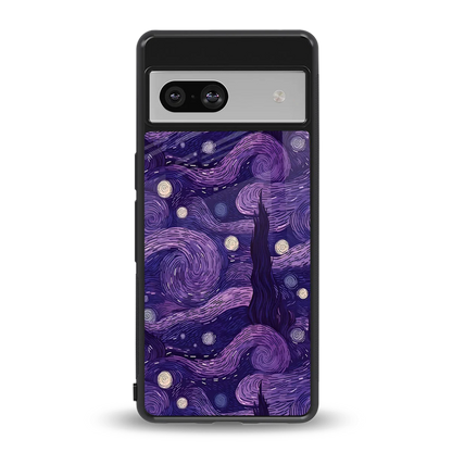 Nebula Galaxy back phone cover | glass case for google pixel 7