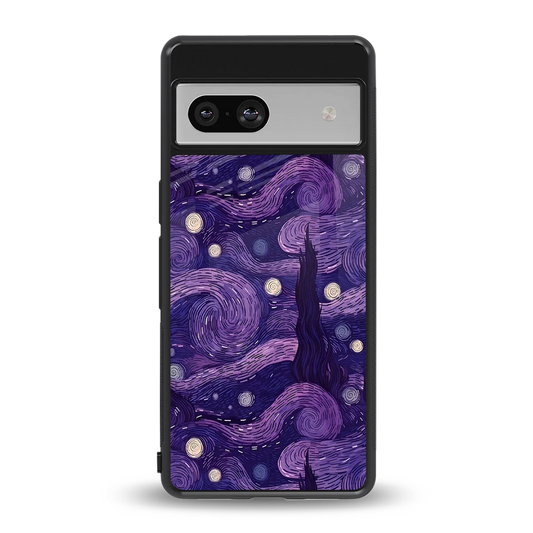 Nebula Galaxy back phone cover | glass case for google pixel 7
