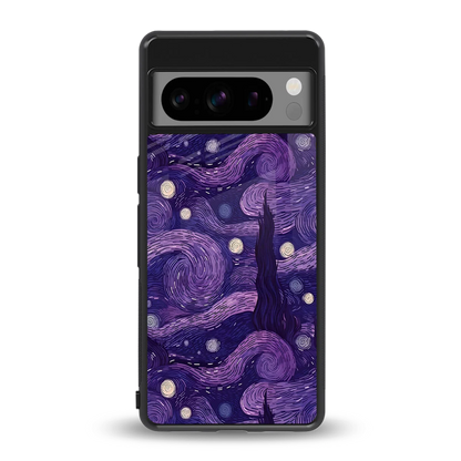 Nebula Galaxy back phone cover | glass case for google pixel 8 pro