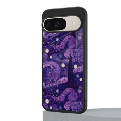 Nebula Galaxy google pixel 9 mobile cover | shockproof glass phone case