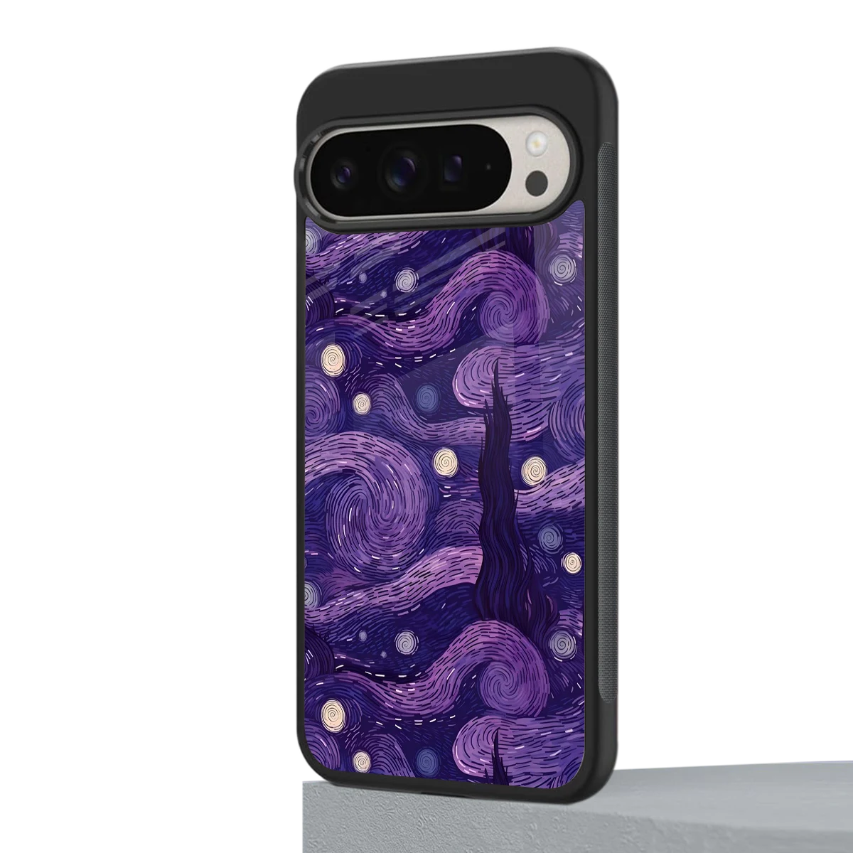 Nebula Galaxy google pixel 9 pro mobile cover | shockproof glass phone case