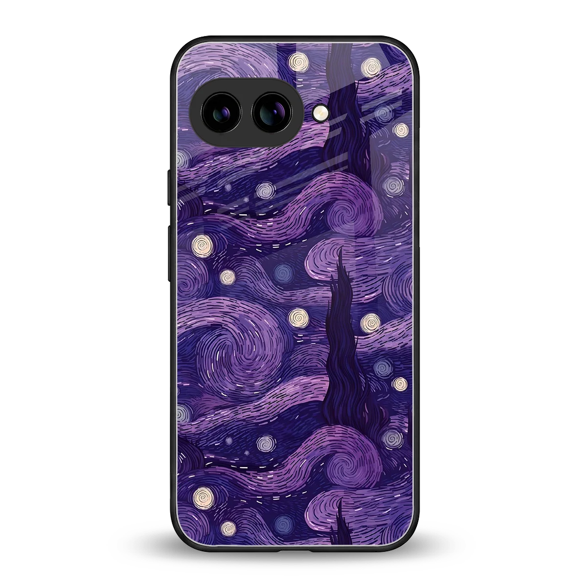 Nebula Galaxy back phone cover | glass case for google pixel 10a