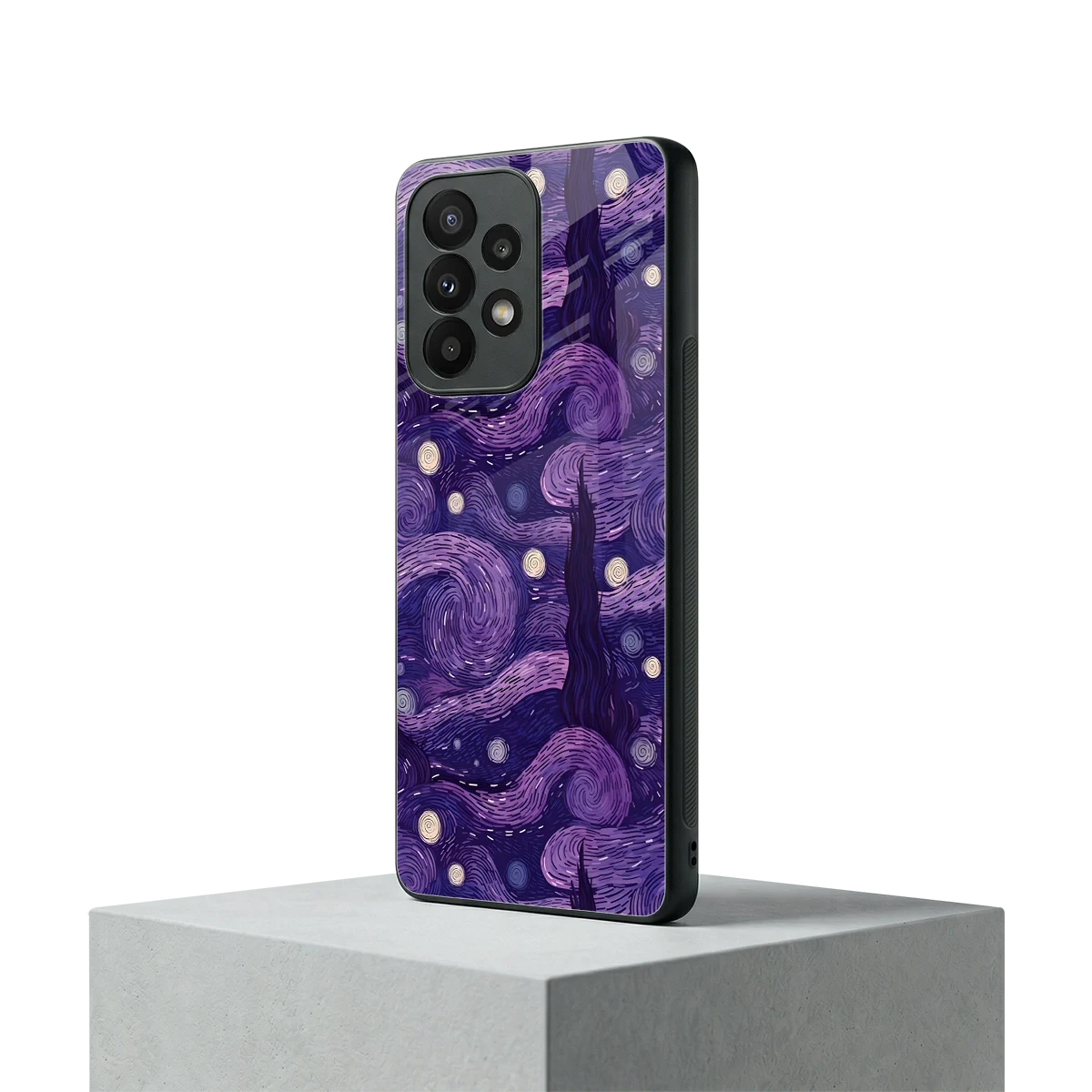 Nebula Galaxy samsung galaxy a23 mobile cover | shockproof glass phone case