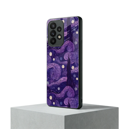 Nebula Galaxy samsung galaxy a23 mobile cover | shockproof glass phone case