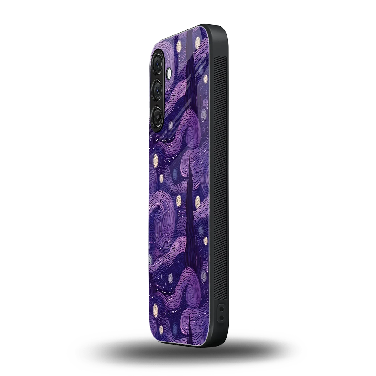 Nebula Galaxy samsung galaxy a55 5g mobile cover | shockproof glass phone case