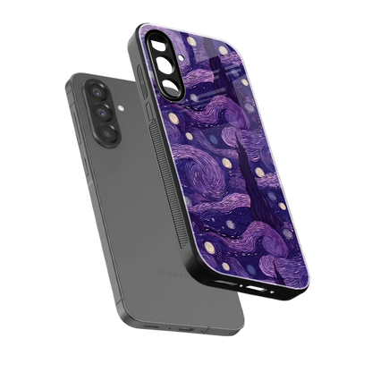 Nebula Galaxy sleek samsung galaxy a36 5g cover with tempered glass back and TPU edges