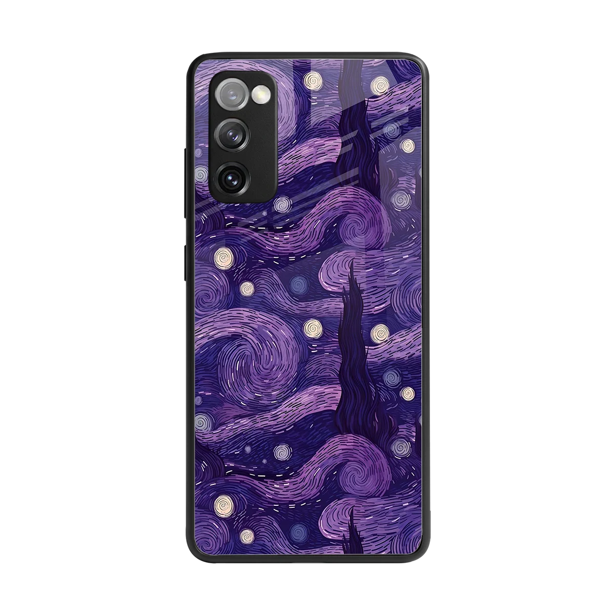 Nebula Galaxy back phone cover | glass case for samsung galaxy s20 fe