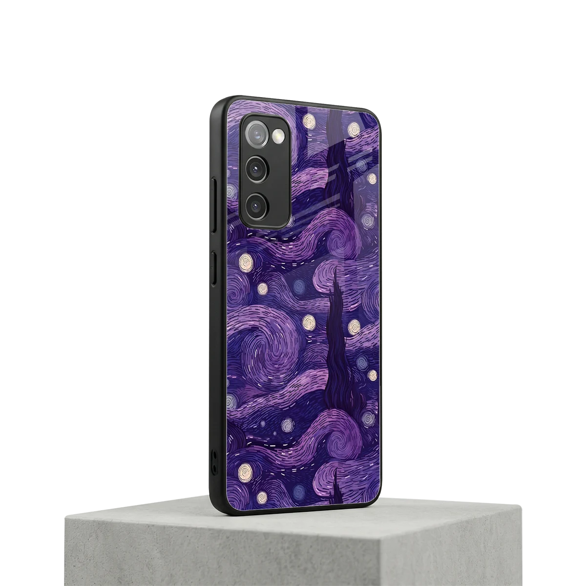Nebula Galaxy samsung galaxy s20 fe mobile cover | shockproof glass phone case