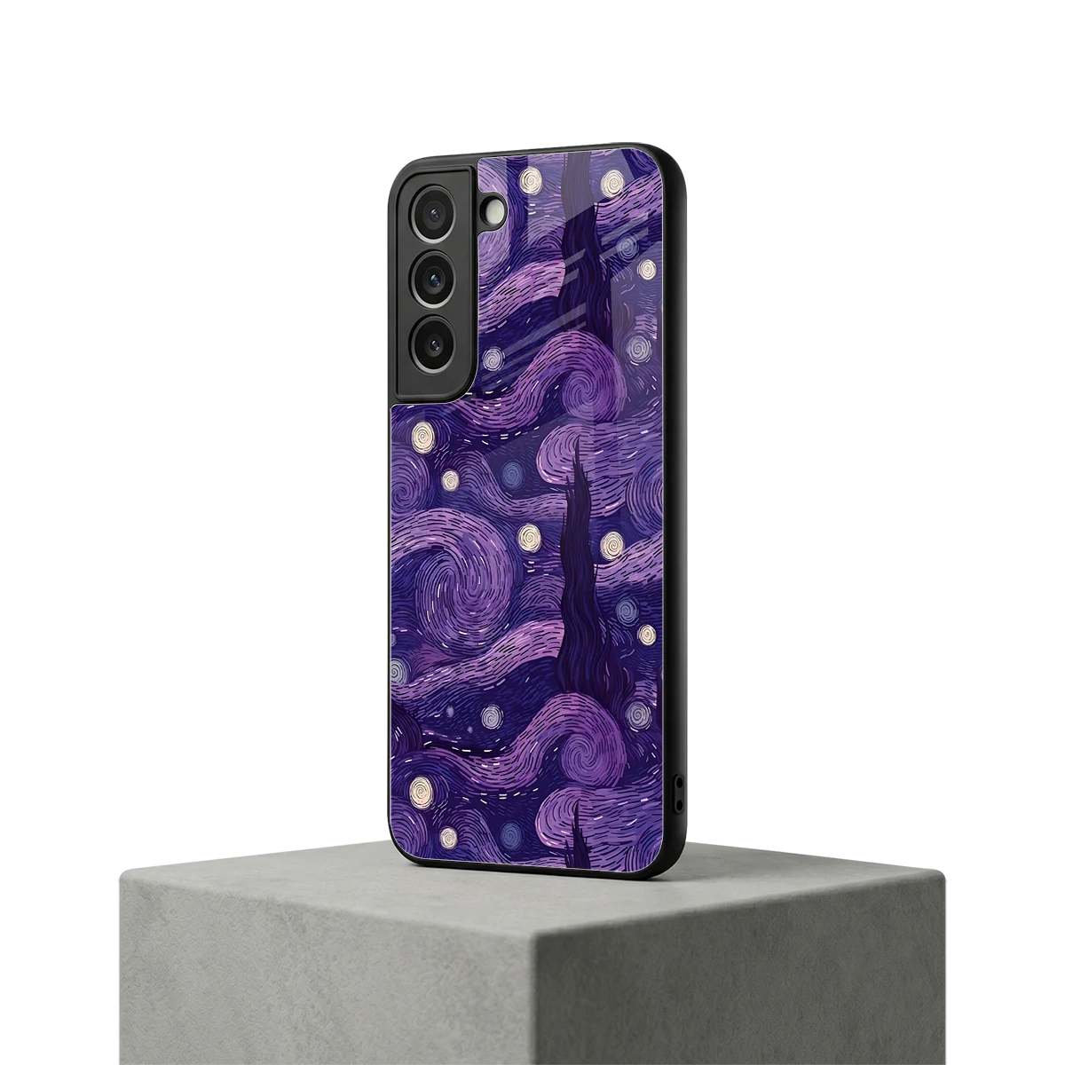Nebula Galaxy samsung galaxy s22 mobile cover | shockproof glass phone case