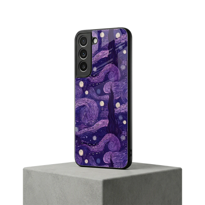 Nebula Galaxy samsung galaxy s22 mobile cover | shockproof glass phone case