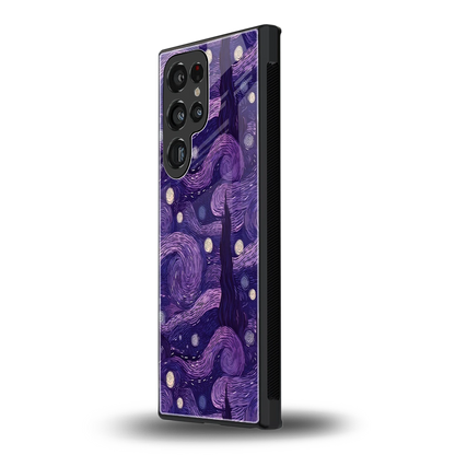 Nebula Galaxy samsung galaxy s24 ultra mobile cover | shockproof glass phone case