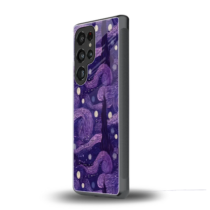 Nebula Galaxy samsung galaxy s25 ultra mobile cover | shockproof glass phone case