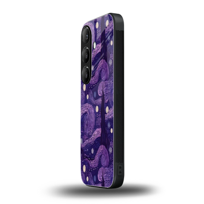Nebula Galaxy samsung galaxy s24 mobile cover | shockproof glass phone case