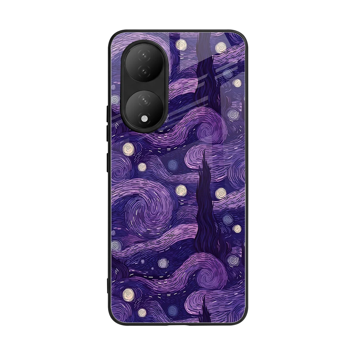 Nebula Galaxy back phone cover | glass case for Vivo-y100