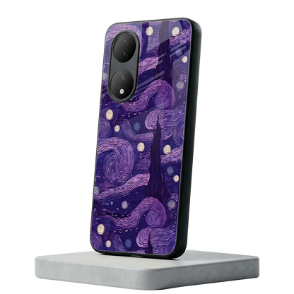 Nebula Galaxy Vivo-y100 mobile cover | shockproof glass phone case