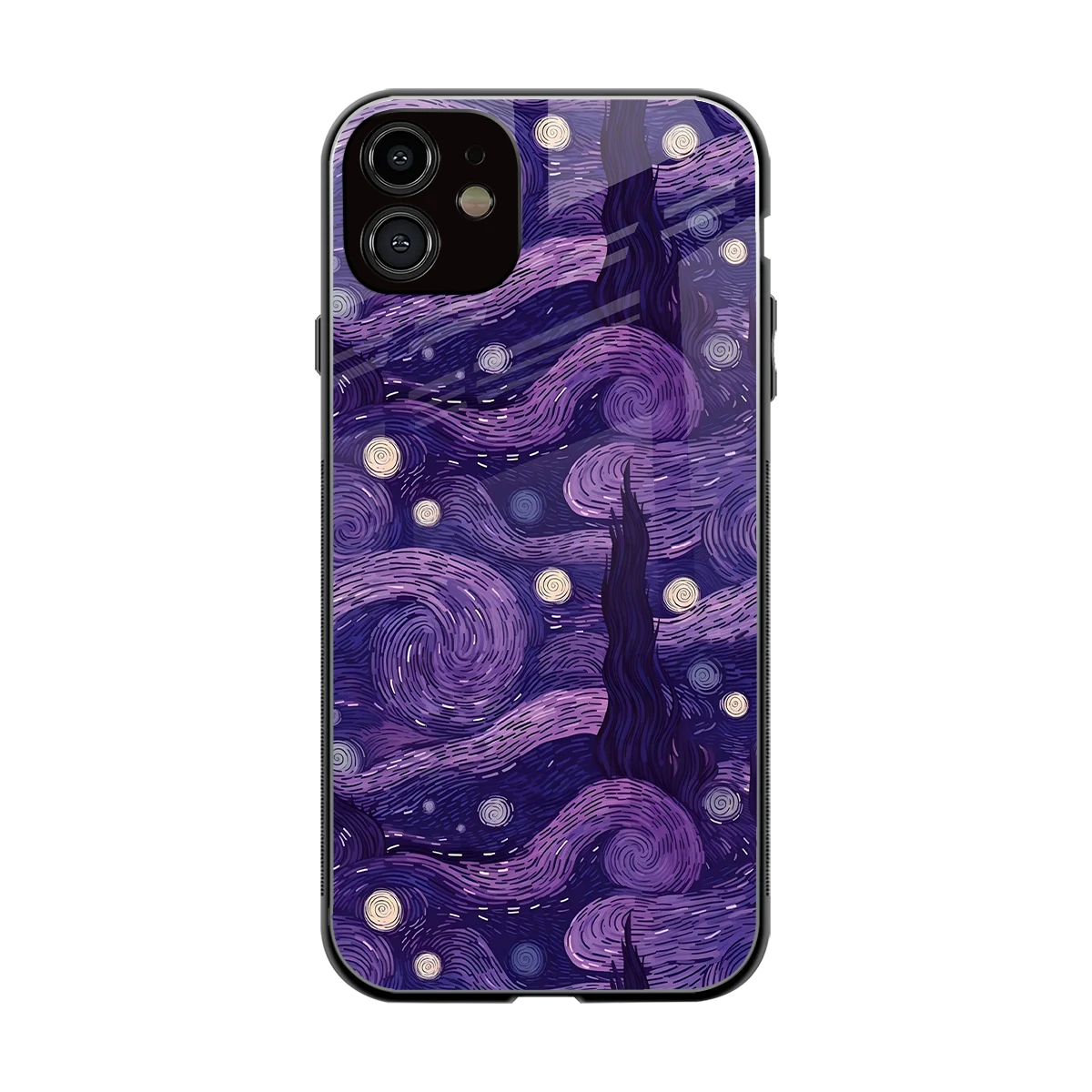 Nebula Galaxy back phone cover | glass case for iphone 11