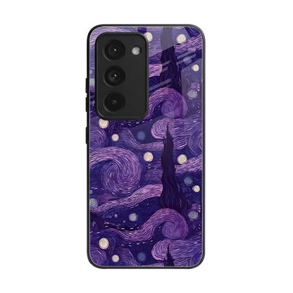 Nebula Galaxy back phone cover | glass case for redmi 15 5g