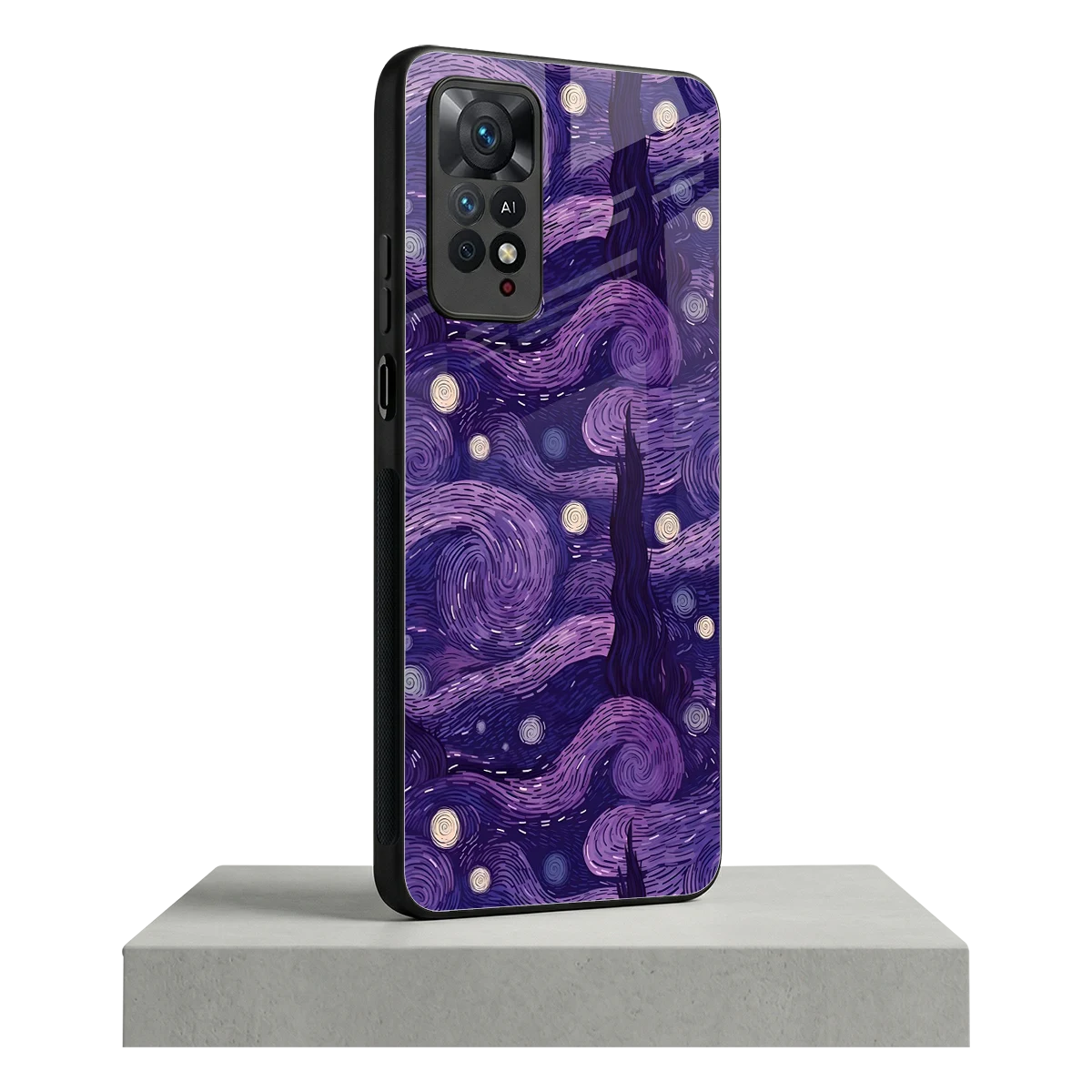 Nebula Galaxy redmi note 11 pro mobile cover | shockproof glass phone case
