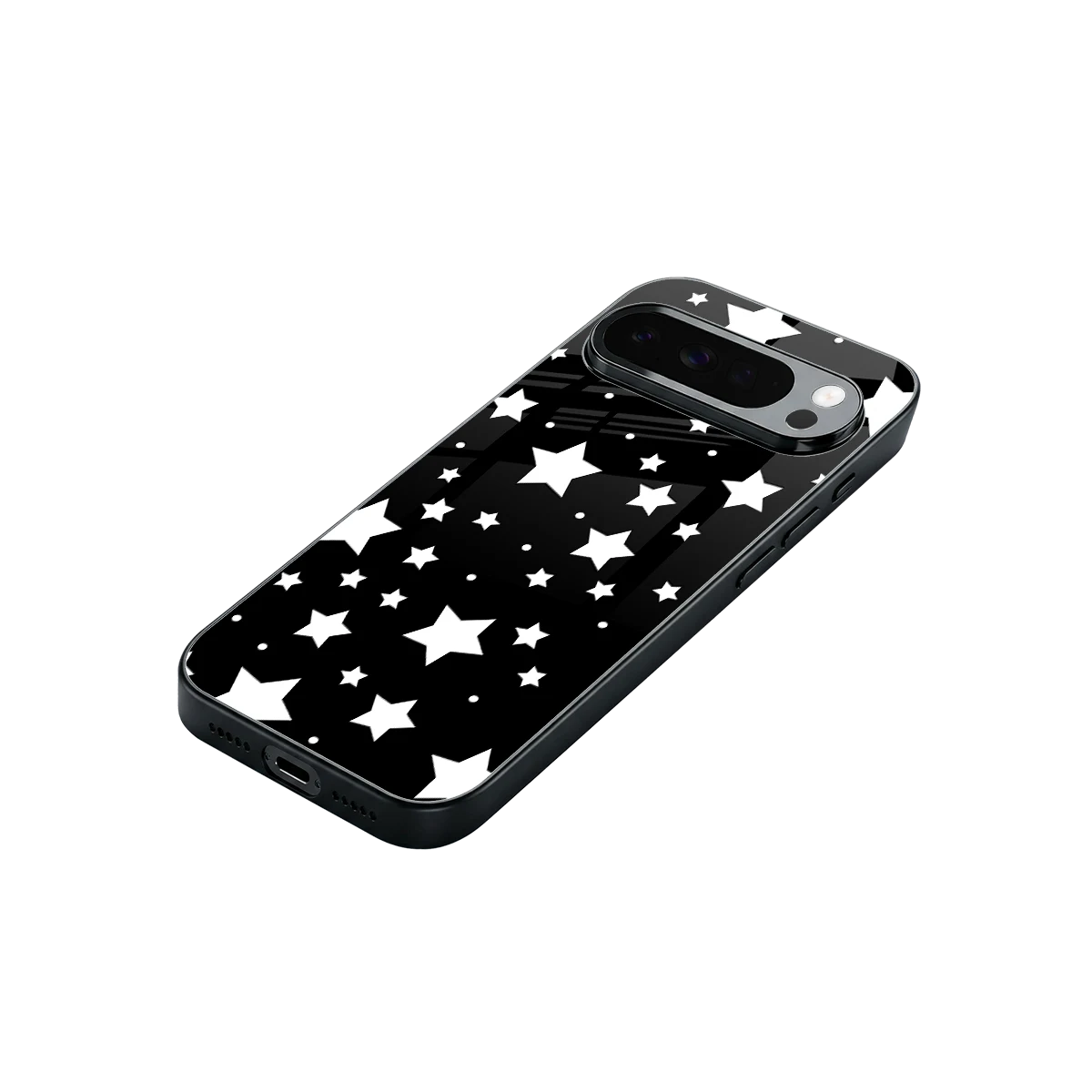Nebula stylish phone case for google pixel 10 pro xl | glossy glass and slim fit