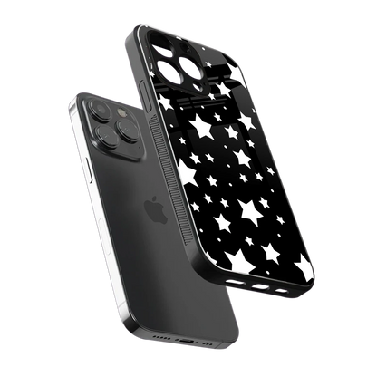 Nebula sleek iphone 13 pro cover with tempered glass back and TPU edges
