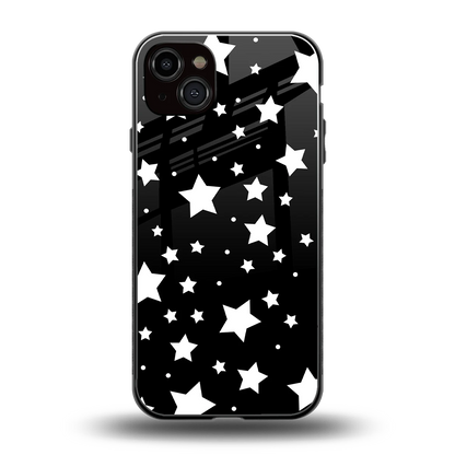 Nebula back phone cover | glass case for iphone 14 plus