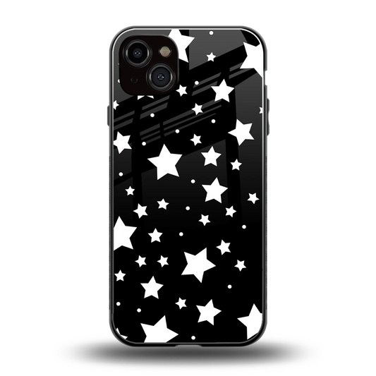 Nebula back phone cover | glass case for iphone 14 plus
