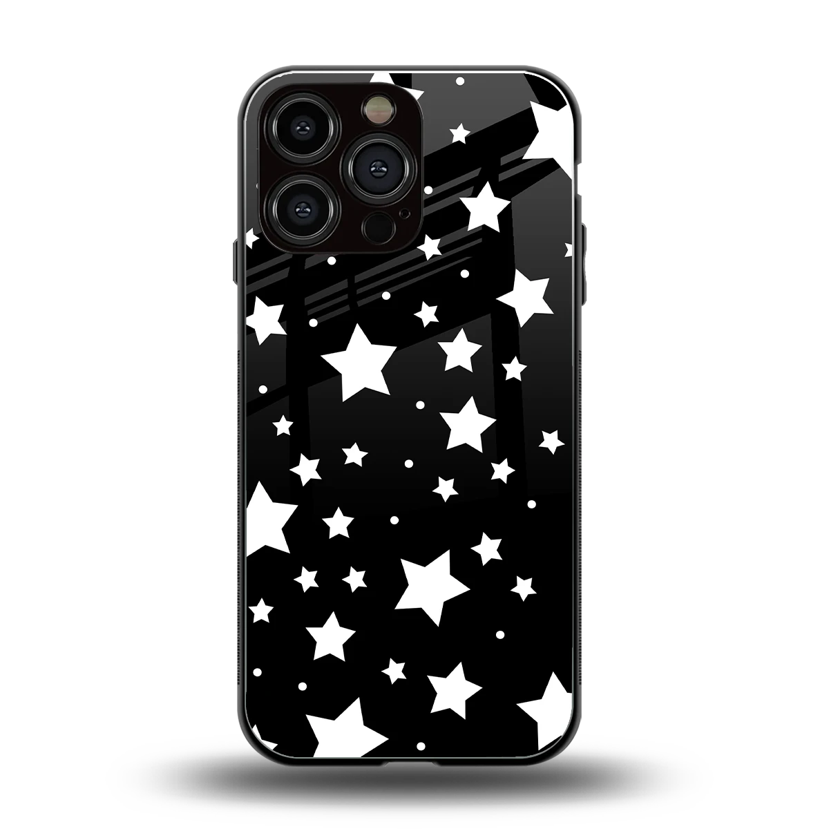 Nebula back phone cover | glass case for iphone 15 pro max