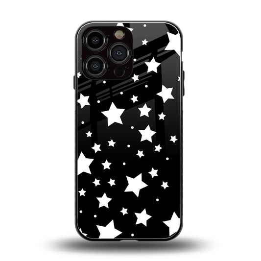 Nebula back phone cover | glass case for iphone 15 pro max
