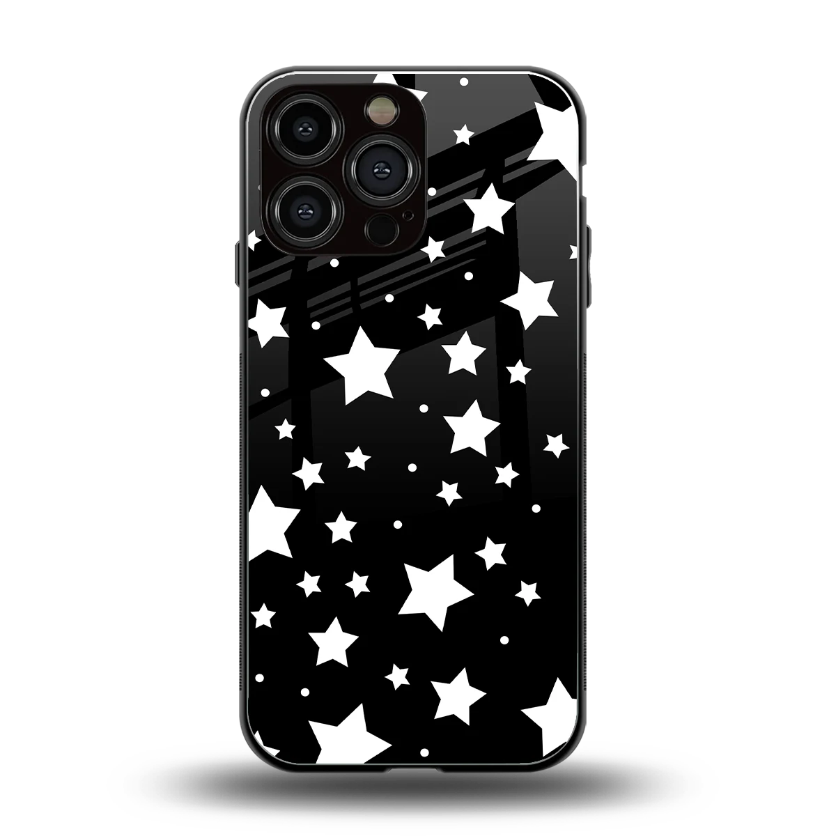 Nebula back phone cover | glass case for iphone 16 pro max