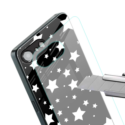 Nebula stylish phone case for iphone 16e | glossy glass and slim fit