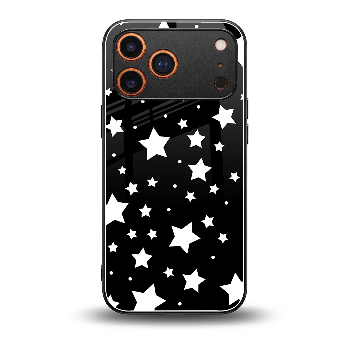 Nebula back phone cover | glass case for iphone 17 pro max