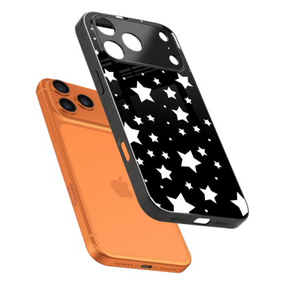 Nebula sleek iphone 17 pro cover with tempered glass back and TPU edges