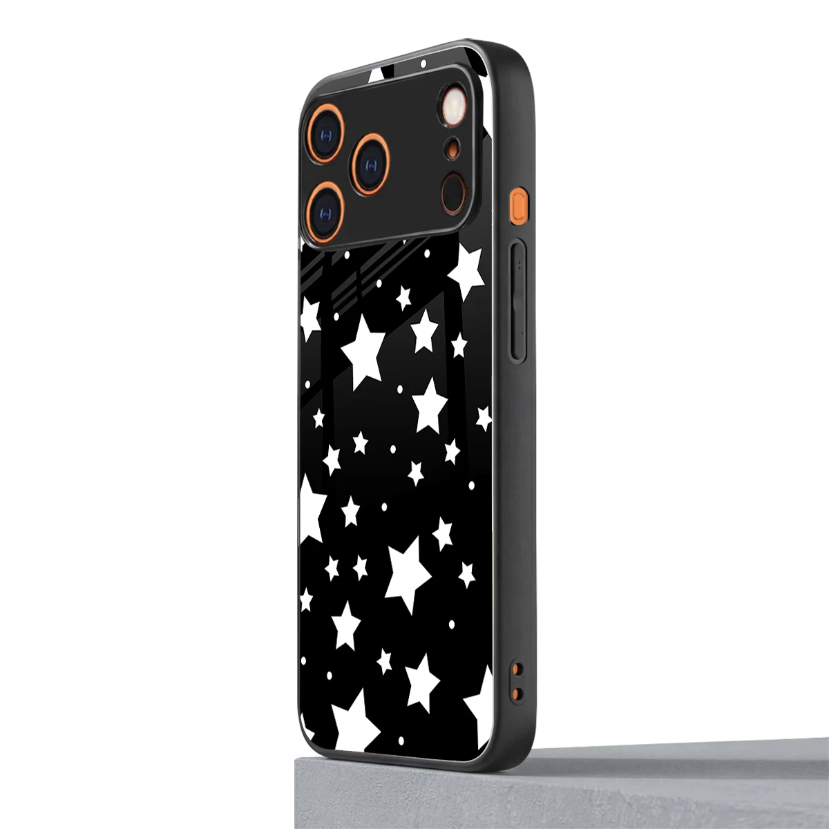 Nebula iphone 17 pro mobile cover | shockproof glass phone case