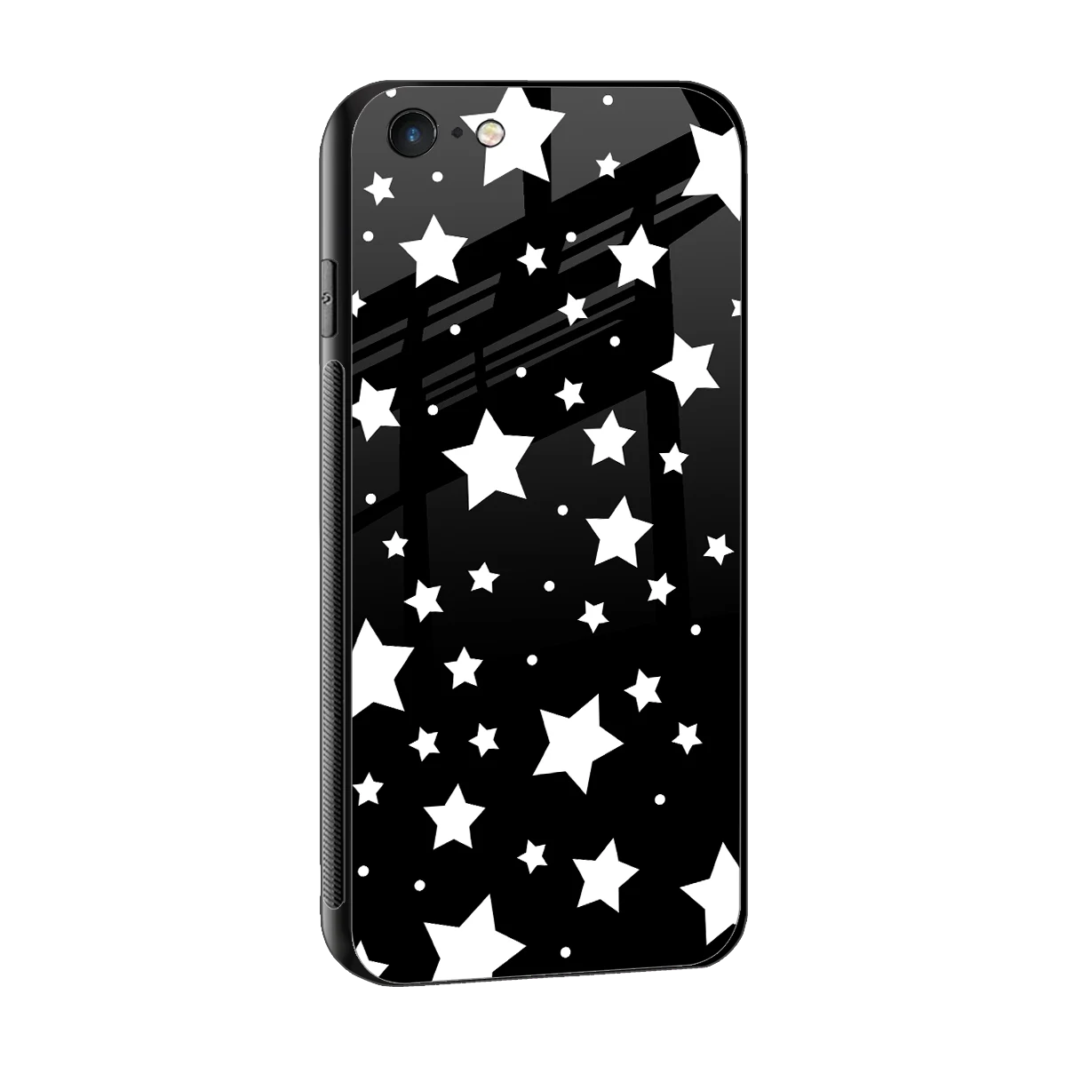 Nebula sleek iphone 6s cover with tempered glass back and TPU edges